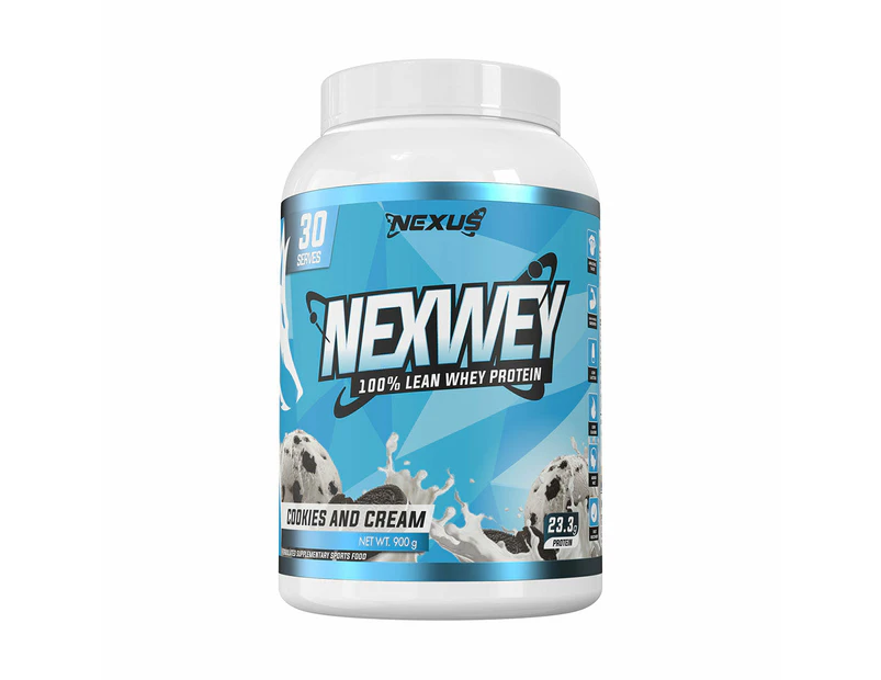Nexwhey by Nexus Sports Nutrition Cookies & Cream 0.9kg