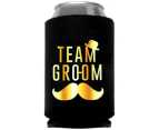 Wedding Stubby Holder Cooler Team Groom Gifts Bridal Party Favours Bucks Stag