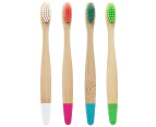 Organic Baby Bamboo Toothbrush | Four Colours | Soft Fibre Bristles -style 3