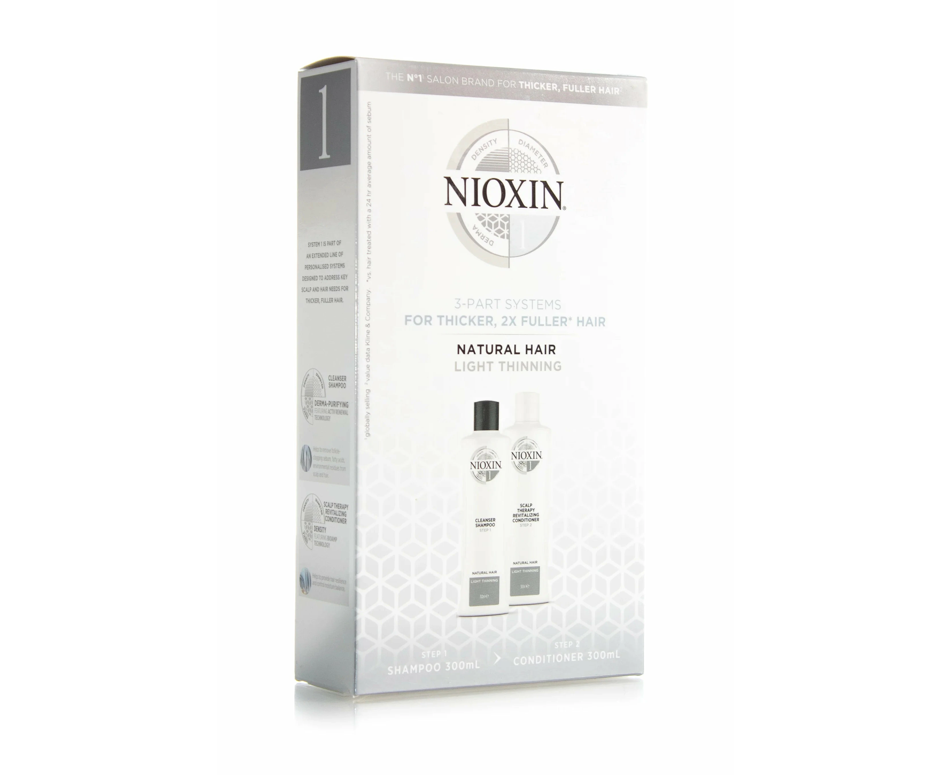 Nioxin System 1 Duo Pack Shampoo & Conditioner 300ml