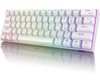 Royal Kludge RK61 Christmas Tri Mode Hot Swappable RGB Mechanical Keyboard (Brown Switch)