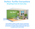 Arovec Air Purifier Smart Compact for Home and Office, White AV-P300