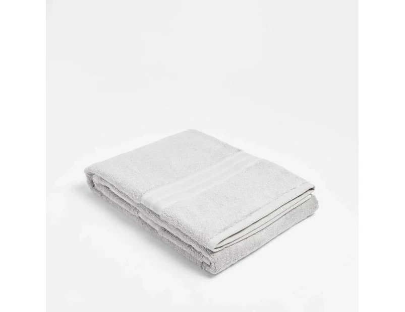 Grandeur Bath Sheet Silver M tch