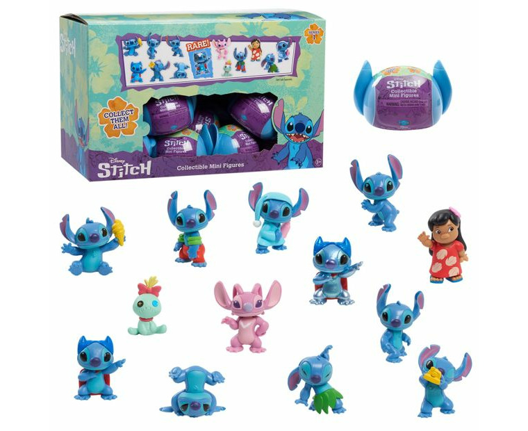  Just Play Stitch Snackbox Plush Plush Basic, Ages 2 Up : Toys &  Games