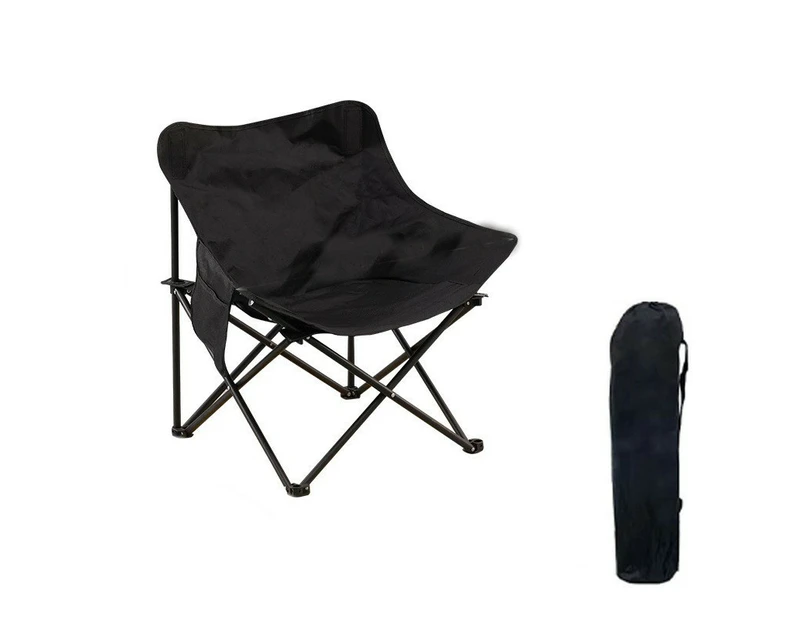 Camping Chairs,Lightweight Portable Camping Folding Chair,Outdoor Backpacking Lawn Chair-black moon chair