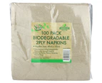 Biodegradable Large Napkins (Bulk Pack of 100)