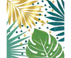 Key West Green & Gold Leaf Large Paper Napkins / Serviettes (Pack of 16)