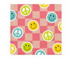 Flower Power Fun Small Napkins / Serviettes (Pack of 16)