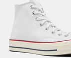 Converse Unisex Chuck Taylor 70 High Top Sneakers - White/Garnet/Egret