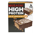 20 x Musashi High Protein Bar Peanut Butter 90g