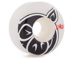Pig Wheels 50mm (101a) Pro Line Pig Head Natural - White