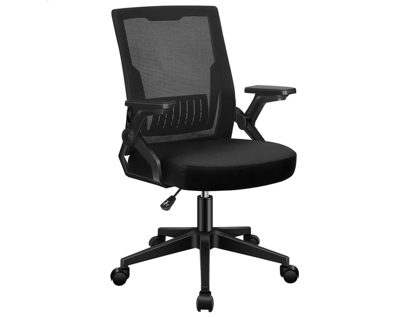 ALFORDSON Mesh Office Chair Executive Computer Gaming Racing Work Fabric Seat Black