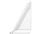 vidaXL Football Goal with Net White 366x122x182 cm Steel