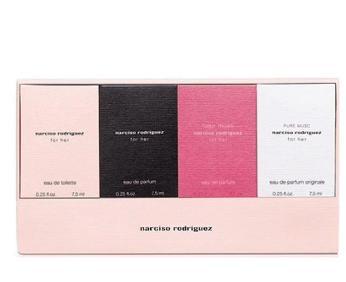 Narciso Rodriguez for Her 4 Piece Miniature Gift Set