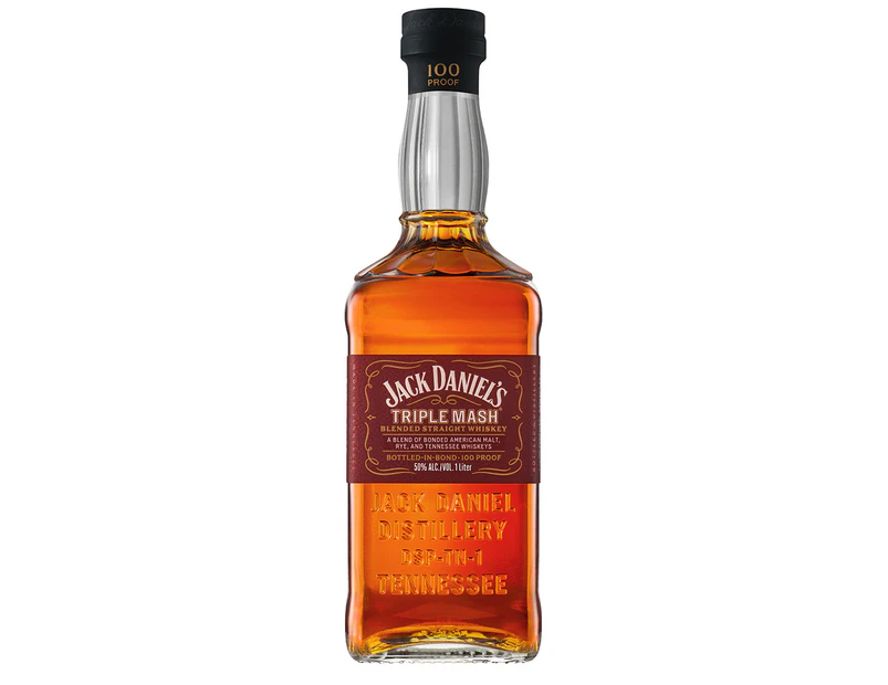 Jack Daniel's Triple Mash Blended Straight Whiskey 1000ml