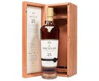 Macallan 25 Year Old 2022 Sherry Oak Single Malt Whisky 700ML