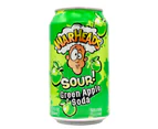 12 Pack, Warheads 355ml Green Apple Sour Soda