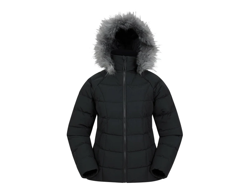Mountain Warehouse Womens Isla Extreme Short Down Jacket (Black) - MW2171