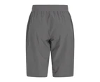 Mountain Warehouse Womens Explorer Long Shorts (Dark Grey) - MW708