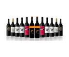Australian Mixed Red Wine Dozen Featuring Yellow Tail Merlot (12 Bottles)