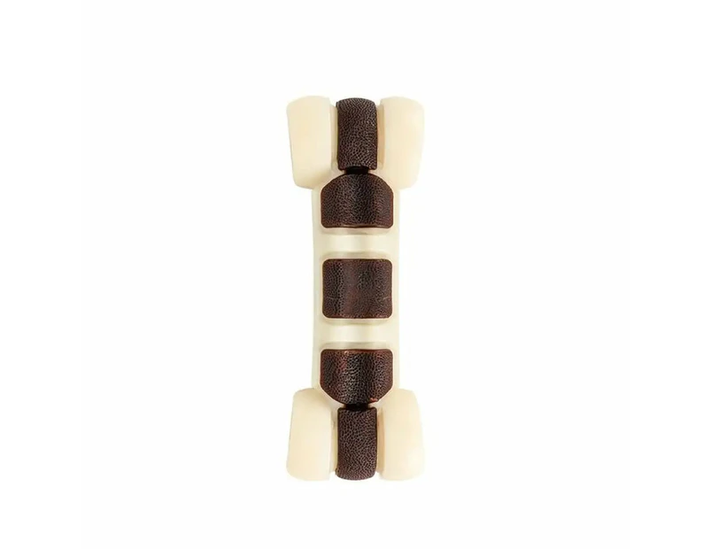 Durable Nylon Teeth Cleaning Beef Flavor Dog Chew  Bone Toy For Aggressive Chewers - As Picture