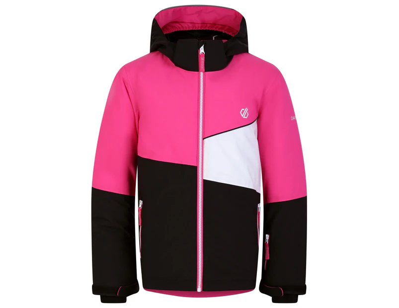 Dare 2B Childrens/Kids Steazy Ski Jacket (Pure Pink/Black) - RG9479