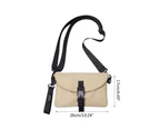 Fashion Crossbody Bag for Women and Men Casual Shoulder Bag Solid Handbag Unisex Messenger Bag Phone Pouch-Color-Green