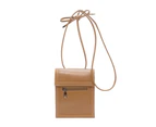 Cute Crossbody Bag for Women All-matching Vertical Shoulder Bag Soft PU Leather Messenger Bag Summer Mobile Phone Bag-Color-Beige
