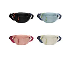 Fanny Pack Purse for Women Men Waist Bag Crossbody Shoulder Pack for Running Hiking Cycling Belt Adjustable Chest Pouch-Color-Pink