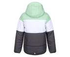 Regatta Childrens/Kids Lofthouse VII Terrain Print Padded Jacket (Quiet Green/White) - RG9091