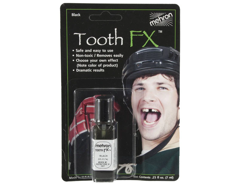 Tooth FX Mehron Black Tooth Paint