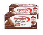 24 x Premier Protein Shake 30g Protein 325ml Drink Chocolate Flavour Low Sugar