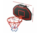 Everfit 38" Basketball Hoop Backboard Door Wall Mounted Ring Net Sports Kids