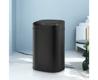 Devanti 82L Motion Sensor Bin Rubbish Automatic Black