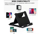 Universal Desk Stand Phone Ipad Tablet Holder Adjustable Foldable Portable - Green