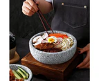 Korean Natural Stone Bowl Bibimbap 12cm