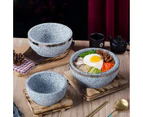 Korean Natural Stone Bowl Bibimbap 16cm