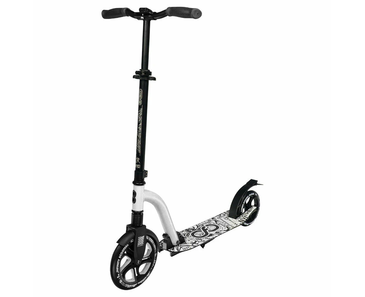 infinity NYC | New York Big Wheel Commuter Scooter - White