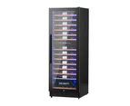 Devanti Wine Cooler Fridge Dual Zone 128 Bottles