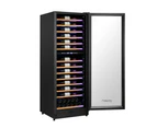 Devanti Wine Cooler Fridge Dual Zone 128 Bottles