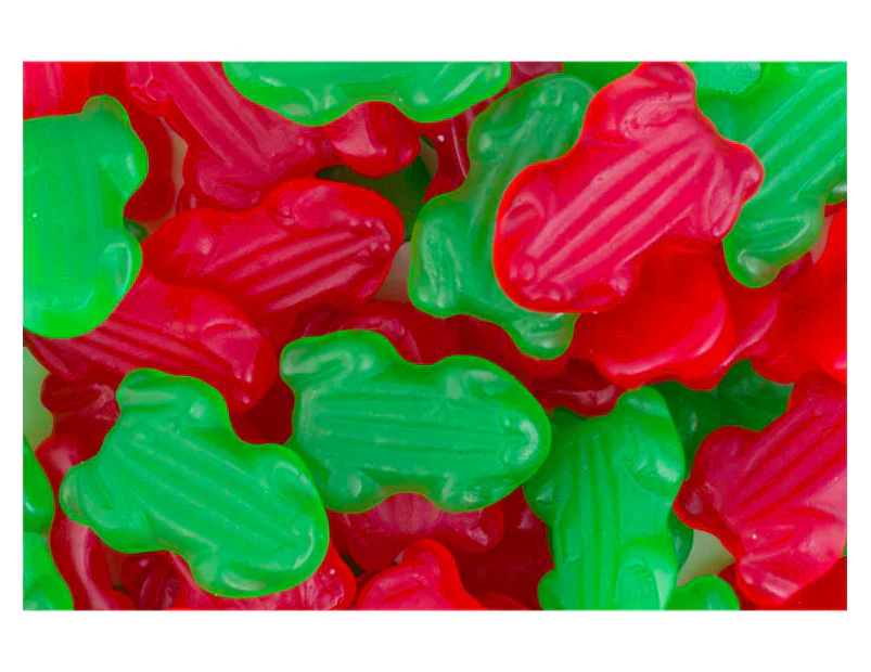 Green and Red Frogs 1kg