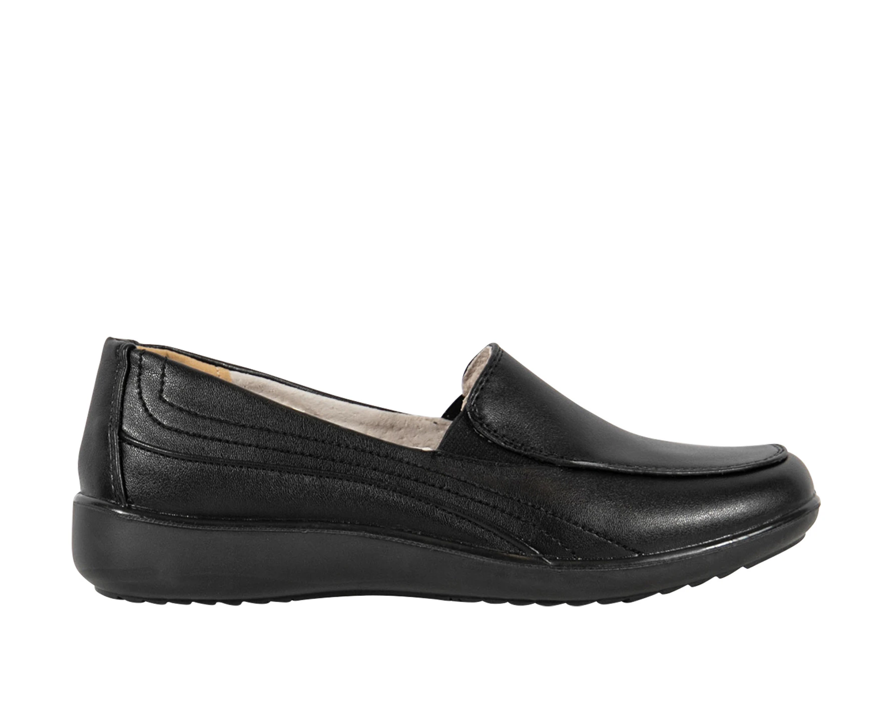 Christina Vybe Lifestyle Comfort Flat Walking Shoe Women's - Black