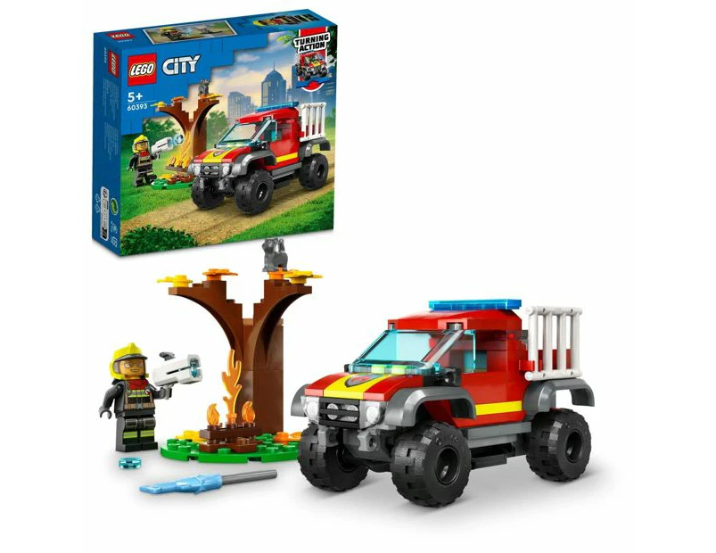 LEGO® City 4x4 Fire Truck Rescue 60393 - Multi