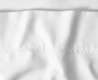 Sheraton Luxury 1000TC Maison Cotton Rich Super King Bed Sheet Set - White