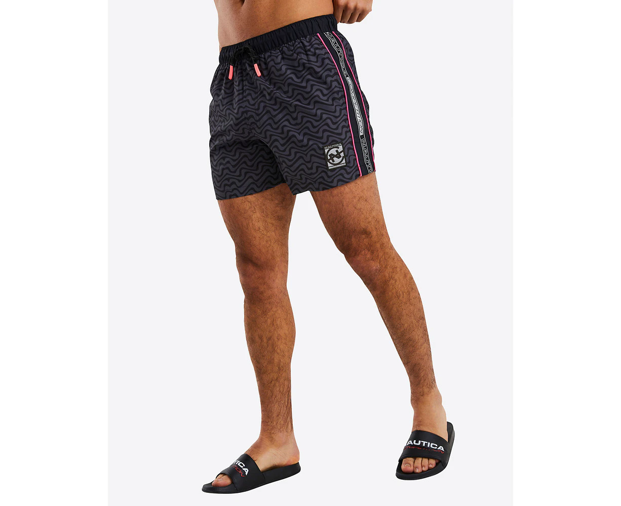 Nautica Competition Delaware 4"" Swim Shorts Black