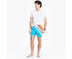 Nautica Colourblock 6"" Swim Shorts Blue