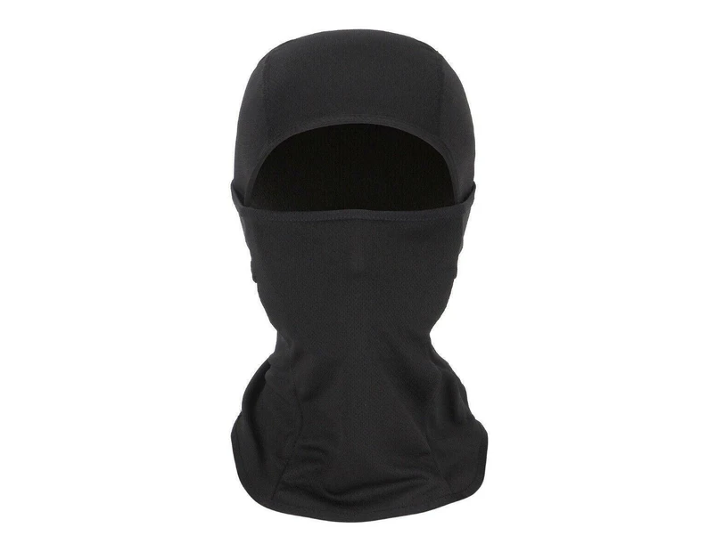 UV Protection Balaclava Face Mask for Ski, Motorcycle Riding, and Running - Black