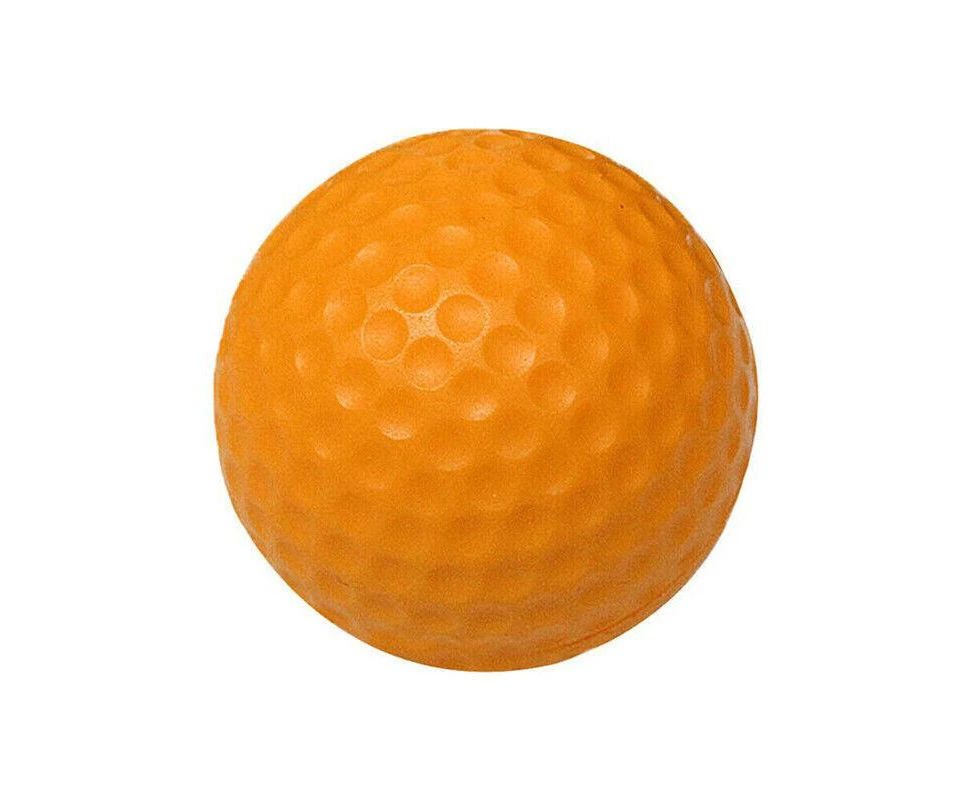 12 Pack Indoor/Outdoor Golf Practice Foam Balls - Orange