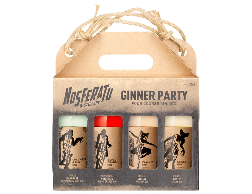 Nosferatu Distillery Ginner Party Satchel (4X200mL)