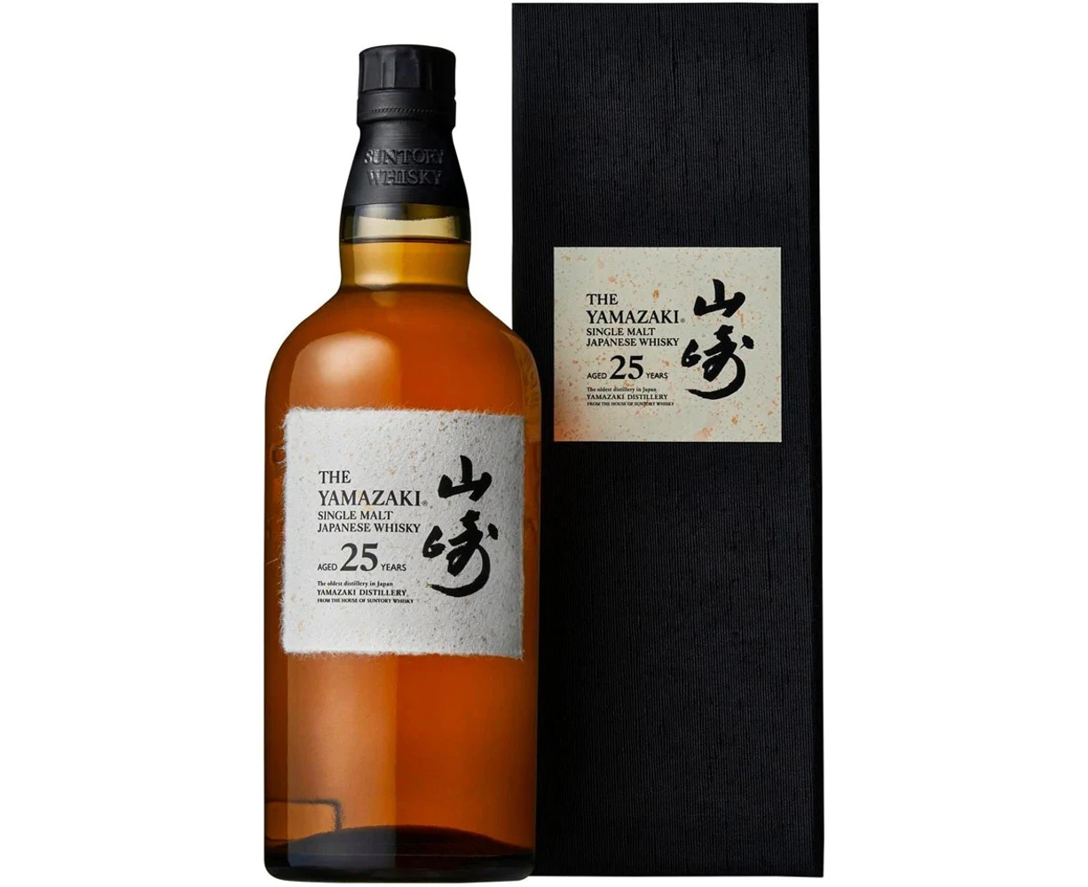 Yamazaki 25 Year Old Single Malt Suntory Japanese Whisky 700mL